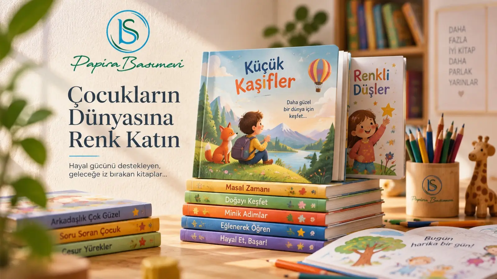 Çocuk Kitabı Bastırırken Nelere Dikkat Edilmeli? | Çocuk Kitabı Baskısı